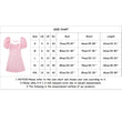 Women Fitted Dresses Square Neck Bubble Sleeve Shrink Pleated Chest Long Sleeve Long Dresses For Women Casual Vestidos Midi - Jewelrieshub - White / XL / CN - jewelrieshub.com - Jewelrieshub - White / XL / CN