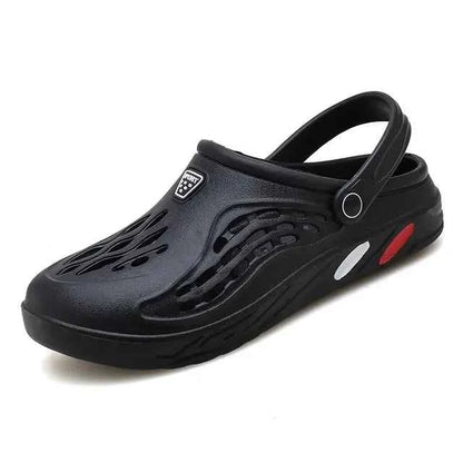 Men Sandals Lightweight Casual Shoes EVA Soft Sole Hole Shoes Plus 49 Clogs Outdoor Beach Falt Slippers Garden Shoes