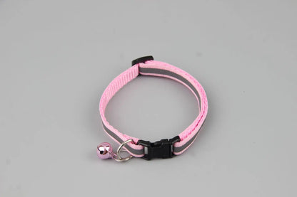 Cat and Dog Bell Collar Adjustable Collar Cute Bell Locator Pet Supplies Cat and Dog Clock Collar Home Accessories Cartoon1 Unit