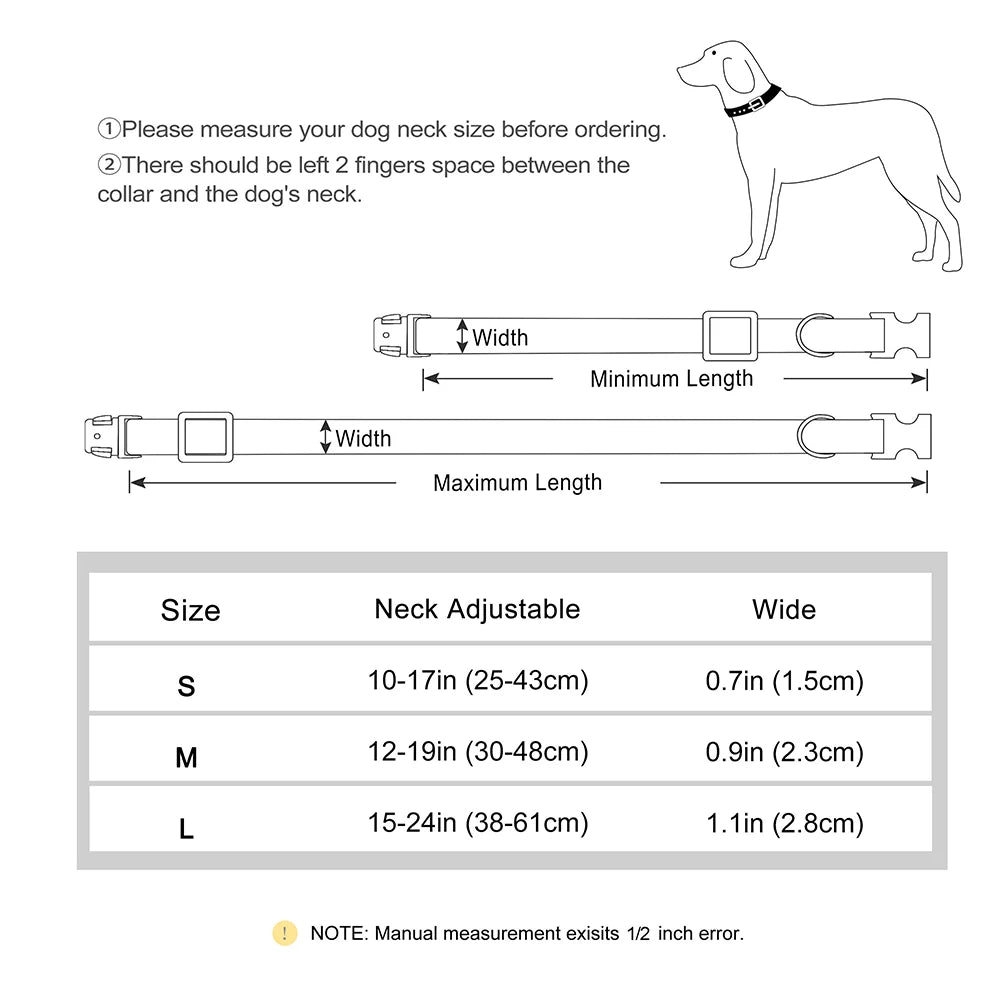 Personalized Dog Collar Custom Dog Name Buckle Collars Soft PU Leather Pet Collars Free Engraved Buckle For Small Medium Dogs