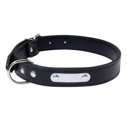 Customized PU Leather Dog Collar Soft Padded Dogs Collars Free Engraving Name for Small Medium Large Dogs Cat Adjustable XS-XL Qoraheyhub Black / S Black / M Black / L Black / S-Black / M-Black / L-Black / XL-Black / XS-Red / XL-Pink / XS-Pink / S-Pink / M-Red / XS-Red / S-Red / M-Red / L-Navy Blue / M-Navy Blue / L-Navy Blue / XL-Brown / XS-Pink / L-Pink / XL-Navy Blue / XS-Navy Blue / S-Brown / S-Brown / M-Brown / L-Brown / XL-