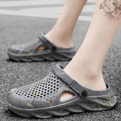 Plus Size 46 47 Summer Sandals for Men and Women Breathable EVA Beach Slippers Men Clogs Men Flip Flops Comfort Men Casual Shoes