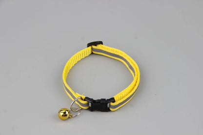 Cat and Dog Bell Collar Adjustable Collar Cute Bell Locator Pet Supplies Cat and Dog Clock Collar Home Accessories Cartoon1 Unit