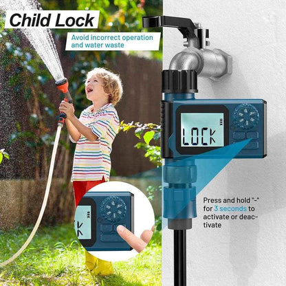 Jewelrieshub Automatic Sprinkler Timer with LCD Display