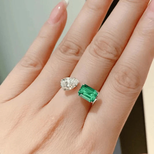 Jewelrieshub Affordable Statement Rings for Women with Gemstones