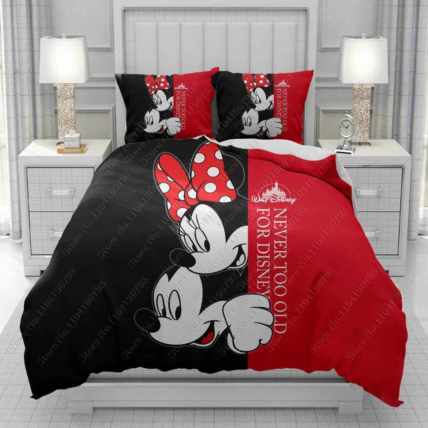 Qoraheyhub Mickey Mouse Bedding Set - Cozy & Fun