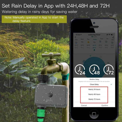 Moes Bluetooth Smart Automatic Watering System for Gardens