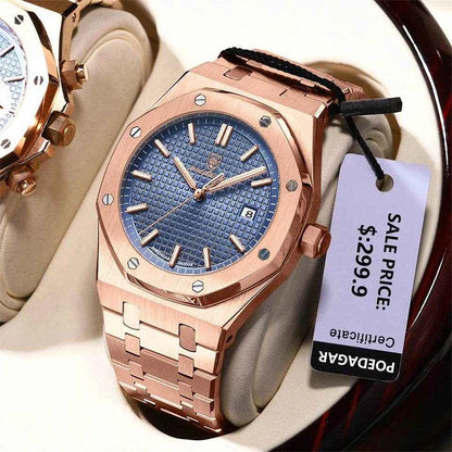 Qoraheyhub Waterproof Sport Quartz Watches for Men - Stylish & Durable