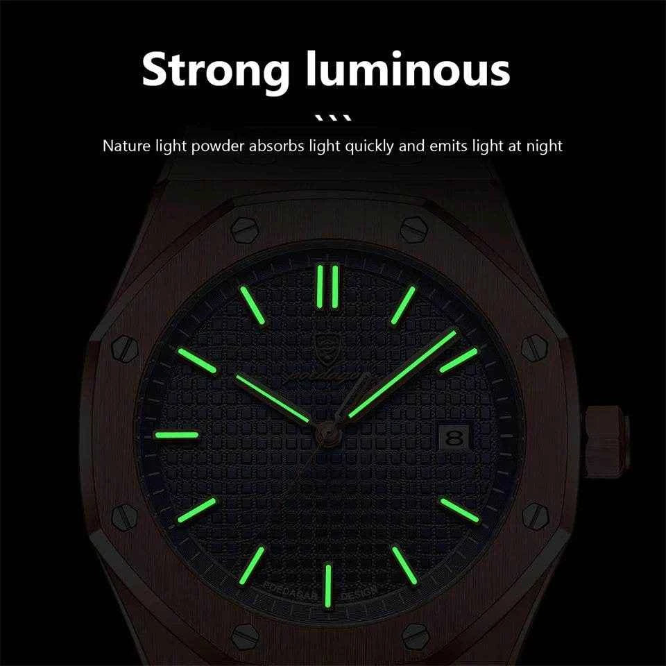 Qoraheyhub Waterproof Sport Quartz Watches for Men - Stylish & Durable