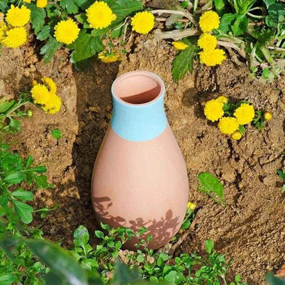 Jewelrieshub Terracotta Watering Spikes for Plants