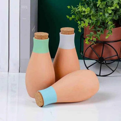 Jewelrieshub Terracotta Watering Spikes for Plants