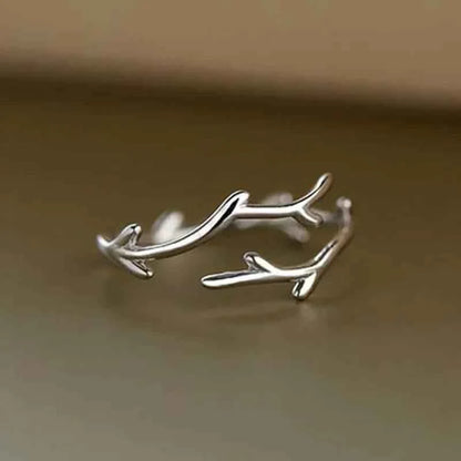 Jewelrieshub Trendy Silver Rings for Women - Stylish Design