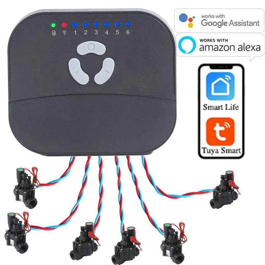 Jewelrieshub WiFi Garden Irrigation Controller Smart Valve